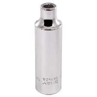 Gray Tools LT30 Socket, 15/16", 3/8" Drive, 12 Points, Deep