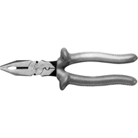 Klein Tools 12098-INS Pinces isol&eacute;es coupantes de c&ocirc;t&eacute; &agrave; relief de sertissage