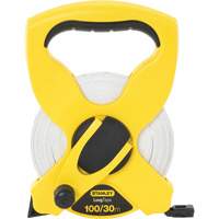 Stanley Tools 34-791 Fiberglass Tape Measure, 1/2" x 100'/30 m, Imperial & Metric Graduations