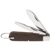 Klein Tools 1550-2 2-Blade Pocket Knife, 2-1/2" Blade, Carbon Steel Blade, Plastic Handle