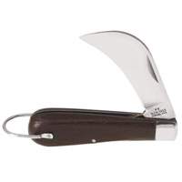 Pocket Knife with Hawkbill Slitting Blade, 2-5/8" Blade, Carbon Steel Blade, Plastic Handle  TJ958 | TENAQUIP