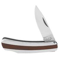 Klein Tools 44033 Pocket Knife with Drop Point Blade, 2-1/4" Blade, Stainless Steel Blade, Stainless Steel Handle