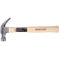 Hickory Handle Hammer, 16 oz., Wood Handle, 13" L TJZ033 | TENAQUIP