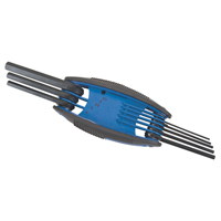 Outils Aurora TNB734 Jeu de cl&eacute;s hexagonales repliables, 8 mcx, M&eacute;trique