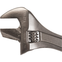 Adjustable Wrench, 10" L, 1-3/8" Max Width, Black TJZ102 | TENAQUIP