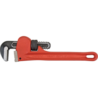 Outils Aurora TJZ106 Cl&eacute;s &agrave; tuyaux, Cap des m&acirc;choires 1", Longueur 8", Fini Rev&ecirc;tement en poudre