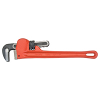 Outils Aurora TJZ109 Cl&eacute;s &agrave; tuyaux, Cap des m&acirc;choires 2", Longueur 14", Fini Rev&ecirc;tement en poudre