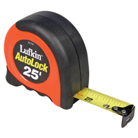 Lufkin By Crescent AL725N Rubans &agrave; mesurer Autolock, 1" x 25', Marques de goujon po/pi