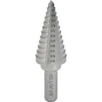Clarkson Osborn DR70005 Foret &eacute;tag&eacute; progressif, 1/4" - 3/8", Incr&eacute;ments de 1/8", Acier rapide