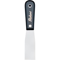 Richard P-1 1/4-F Putty Knife Flexible, Steel Blade, 1-1/4" Wide, Polypropylene Handle