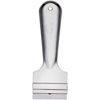 Richard RS-1 Razor Scrapers, High-Carbon Steel Blade, 1-1/2" Wide, Metal Handle