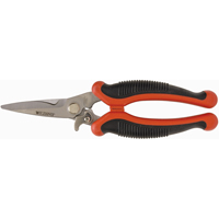 Wiss By Crescent WEZSNIP Easy Snip Utility Shear, 4" Cut Length, Straight Handle