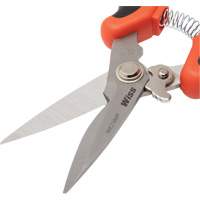 Wiss By Crescent WEZSNIP Easy Snip Utility Shear, 4" Cut Length, Straight Handle
