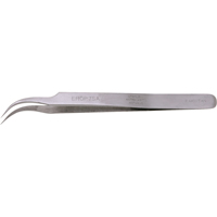 Weller EROP7SA Tweezers - Pointed Tips, Curved - 4.75" (120 mm)