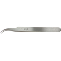 Weller 7SASL Tweezers - Pointed Tips, Curved - 4.75" (120 mm)