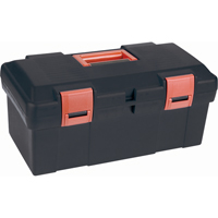 Aurora Tools TLV083 Heavy-Duty Tool Box, 17-1/2" W x 9-1/2" D x 8" H, Black