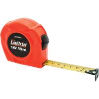 Lufkin By Crescent L616CME-02 L600N Series Power Return Tape Measure, 3/4" x 16'/5 m, Imperial & Metric Graduations