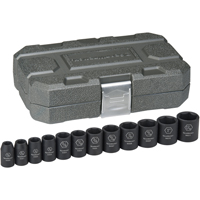 1/2" Drive Impact Standard Socket Set, 1/2" Drive Size  TLV391 | TENAQUIP