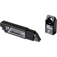 Olfa 1082209 Ultra-Sharp Black Replacement Blades, Snap-Off Style