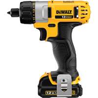 DEWALT DCF610S2 Ensemble de tournevis max, 1/4", 12 V, 160 UWO couple max., Lithium-ion bloc-pile