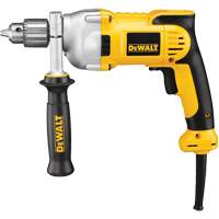 DEWALT DWD210G Perceuse &agrave; poign&eacute;e pistolet VSR s&eacute;rie lourde, Mandrin 1/2", 10 A, 120 V, 0-1250 Tr/min, Mandrin Avec cl&eacute;
