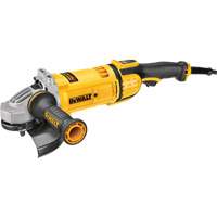 DEWALT DWE4597N Grande meuleuse d'angle &agrave; palette No Lock-On, 7", 120 V, 15 A, 8500 Tr/min