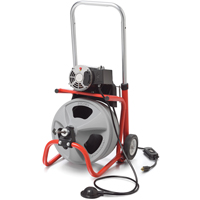 Ridgid 26993 D&eacute;boucheur de drain K-400 avec cble C-31 IW, &eacute;lectrique, 3/8"