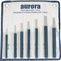 Aurora Tools TLZ421 Pin Punch Set, 7 Pieces