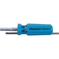 Picquic 05002 Multique Multi-Bit Screwdrivers, 2-1/2" L