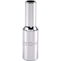 Proto J5310M Universal Socket, 10 mm, 1/2" Drive, 12 Points, Deep