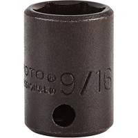 Proto J7218H Douille, Chocs, 9/16", Prise 3/8", 6 pans