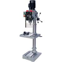 King Canada KC-40HS-6 Gearhead Drilling Machine, 1/2" Chuck, 6 Speed(s), 19-1/2" W x 21-3/4" L, #3 Morse