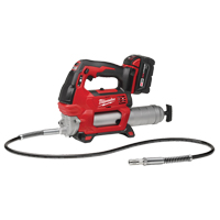 Milwaukee 2646-21CT M18 Cordless 2-Speed Grease Gun Kit, Lithium-Ion, 18 V