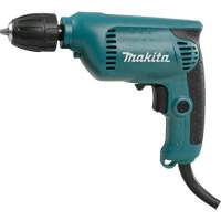 Makita 6413K Variable Speed Drill, 3/8" Chuck, 4 A, 120 V, 0-3400 RPM, Keyless Chuck