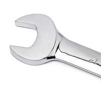 Gearwrench 9543 Jeu de cl&eacute;s &agrave; cliquets r&eacute;versibles &agrave; 12 pans et 72 dents, Combinaison, 8 morceaux, M&eacute;trique