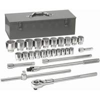 Gearwrench 80880 12-Point SAE Mechanics Tool Set, 27 Pcs, 3/4" Drive Size