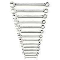 Gearwrench 81924 6-Point Wrench Set, Combination, 14 Pieces, Imperial