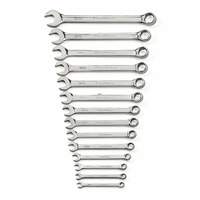 Gearwrench 81925 6-Point Wrench Set, Combination, 14 Pieces, Metric