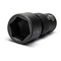 Gearwrench 84905 12-Piece 1/4" Drive 6 Point Universal impact Metric Flex Socket Set