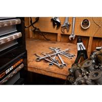 Gearwrench 85988 72-Tooth 12 Point XL GearBox Double Box Wrench Set, Ratcheting Box, 12 Pieces, Metric
