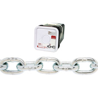 Campbell T0143536 Campbell&reg; Proof Coil Chain, Low Carbon Steel, 5/16" x 75' (22.9 m) L, Grade 30, 1900 lbs. (0.95 tons) Load Capacity