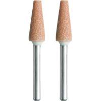Dremel 953 Petit pierre &agrave; aiguiser conique en oxyde d'aluminium d'un diam&egrave;tre de 1/4"