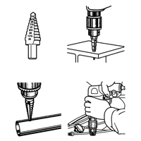Irwin 10231 Step Drills, 1/32" Increments