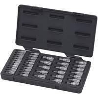 Gearwrench 890040 Pass-Thru SAE/Metric Bit Socket Set, Hex/Phillips/Slot/Torx&reg;, 1/4"/3/8" Drive, 39 Pcs