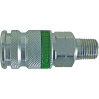 Topring 31.844 Quiksilver Ultraflo 1/4" Male Interchange Coupler, Steel