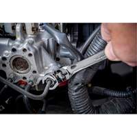 Gearwrench 81911D Jeu de cl&eacute;s, Raccord conique/T&ecirc;te articul&eacute;e, 6 morceaux, M&eacute;trique