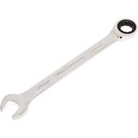 Gearwrench 9130D 72-Tooth Ratcheting Combination Wrench, 12 Point, 30 mm, Chrome/Polished Finish