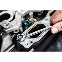 Gearwrench 9509N 72-Tooth 12 Point Reversible Ratcheting SAE Wrench Set, Combination, 13 Pieces, Imperial