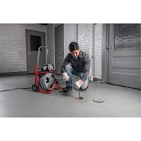 Ridgid 27013 D&eacute;gorgeoir auto-aliment&eacute; K-400 a/c&acirc;ble C-45IW, &eacute;lectrique, 1/2" x 75' et 3/8" x 100'