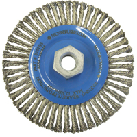 Felton Brushes 816TSS Wire Wheel Brushes, 5-7/8" Dia., 0.02" Fill, 5/8"-11 Arbor, Stainless Steel